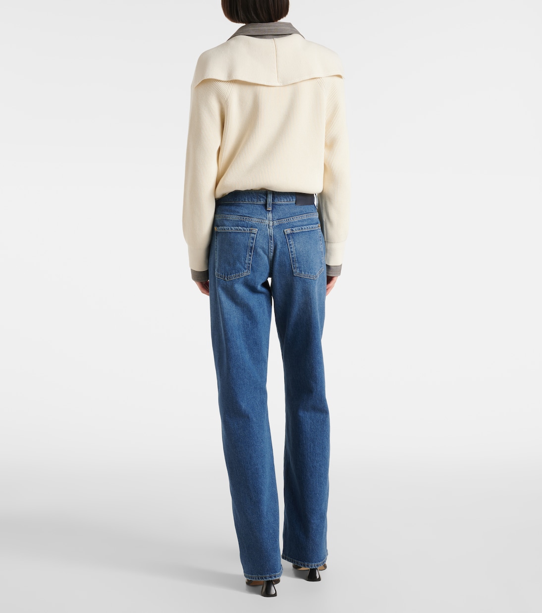 Jeans regular Tess a vita alta | 7 For All Mankind