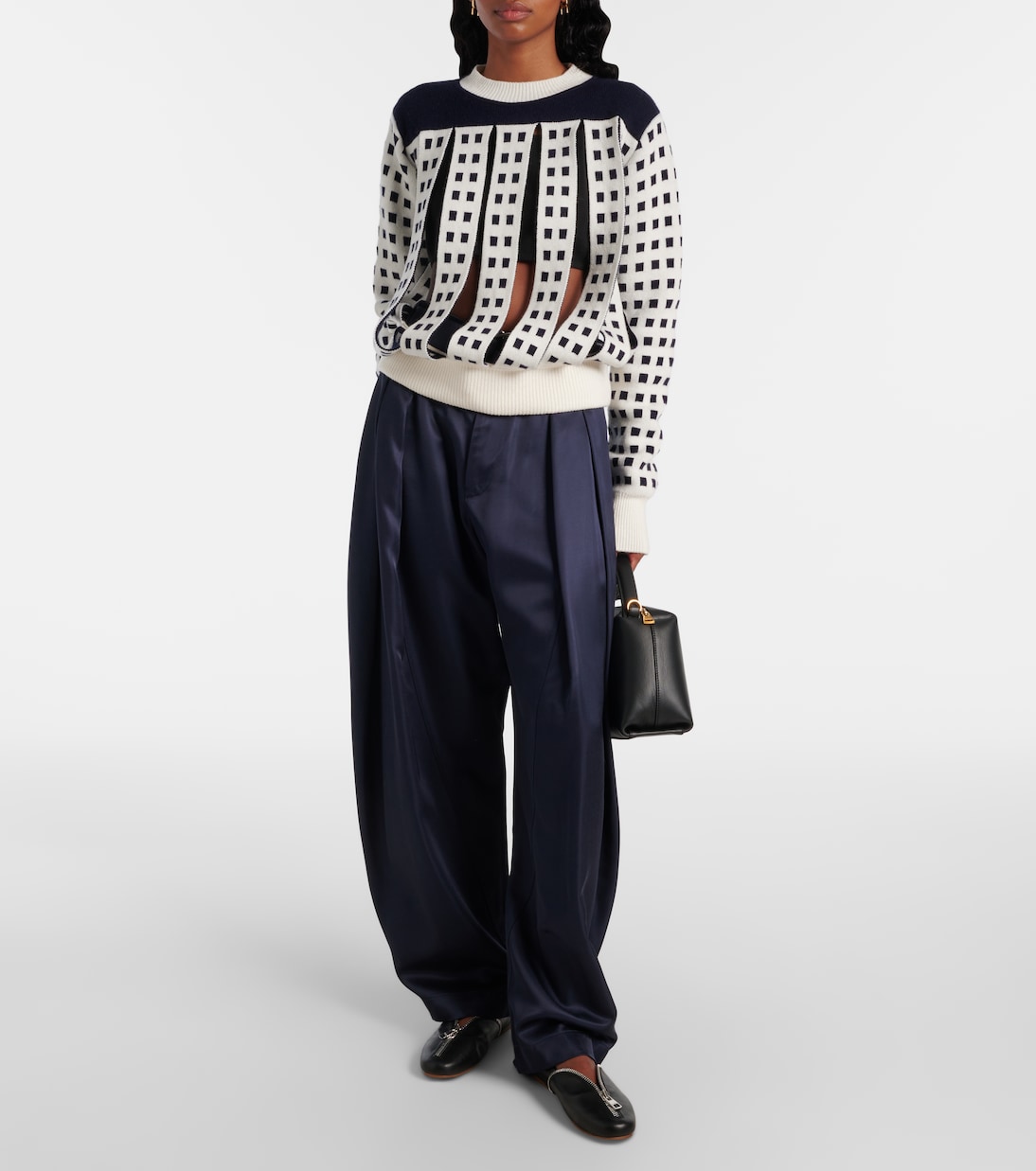 Pantaloni barrel con cintura | JW Anderson