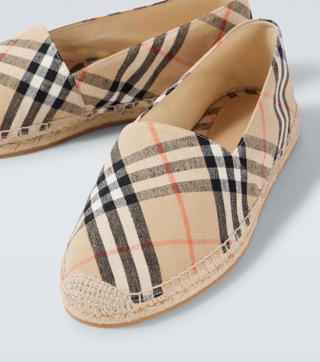 Alpargatas con Burberry Check | Burberry