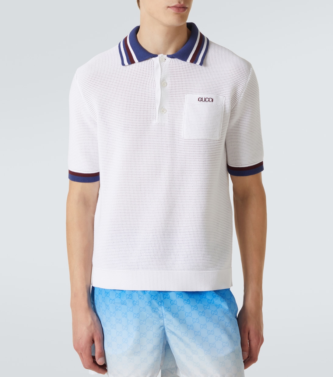 Polo in piqué di cotone | Gucci