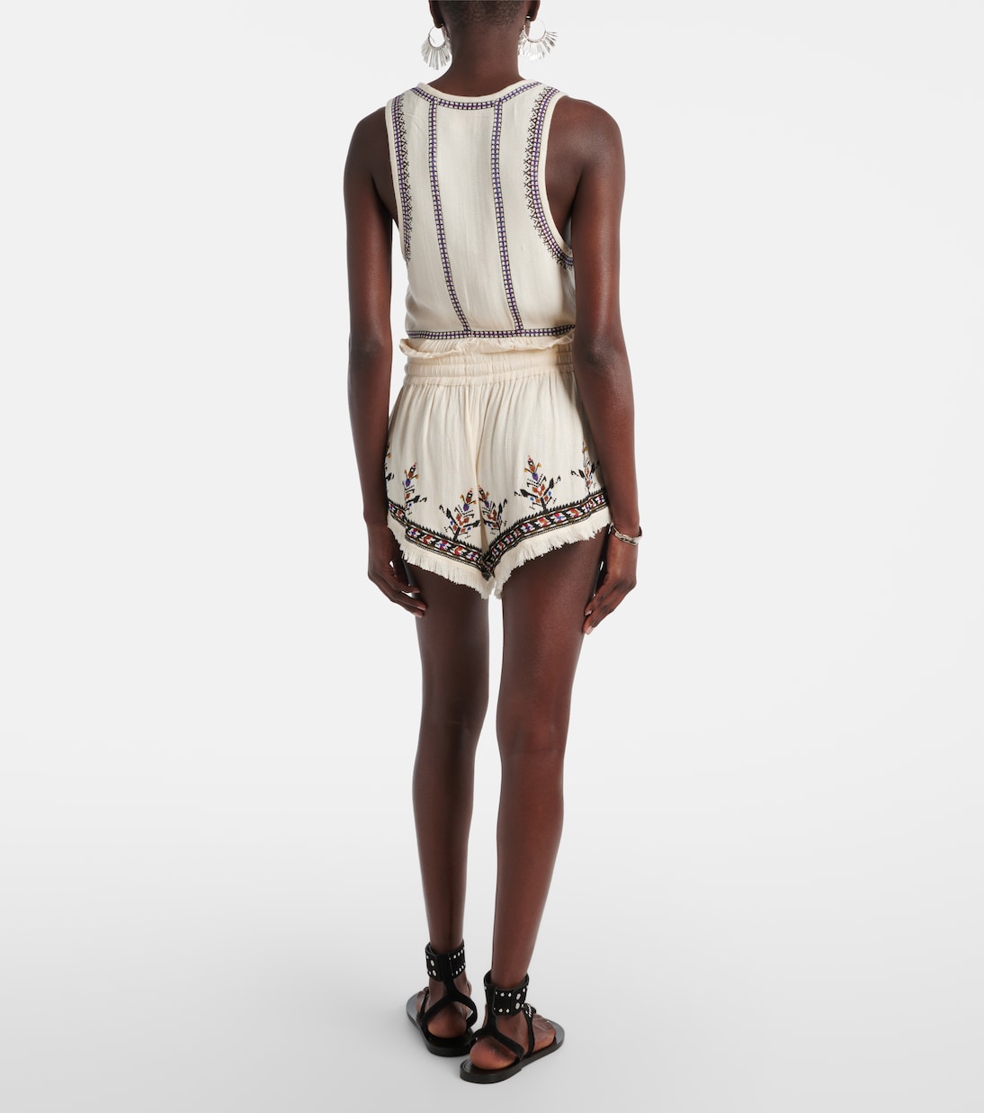 Shorts Kriss bordados | Marant Etoile
