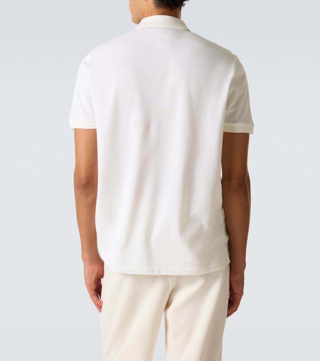Polo Bear cotton and cashmere polo shirt | Ralph Lauren Purple Label
