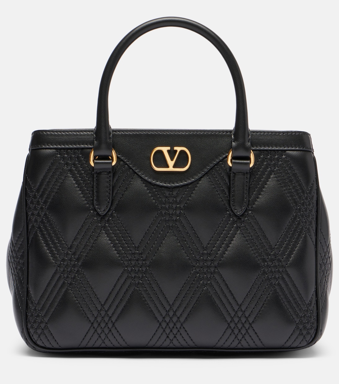 Tote Quiltie 67 Small aus Leder | Valentino Garavani