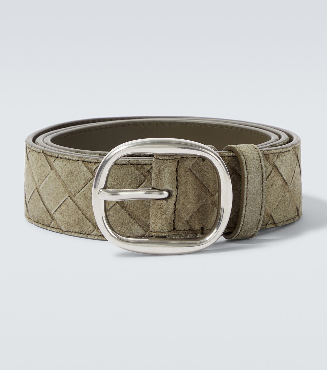 Gürtel Intrecciato aus Veloursleder | Bottega Veneta
