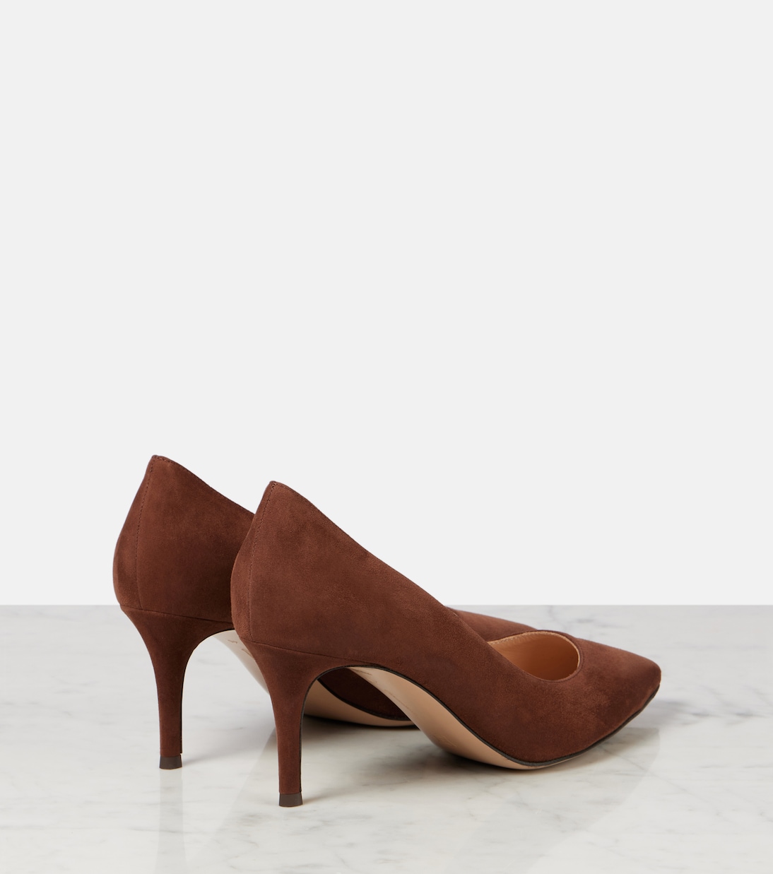 Pumps Gianvito 70 aus Veloursleder | Gianvito Rossi