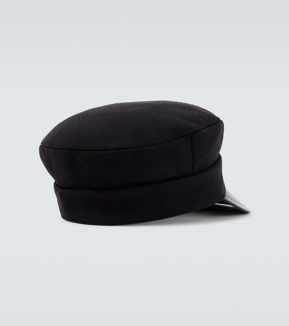 Wool-blend felt newsboy cap | Valentino Garavani