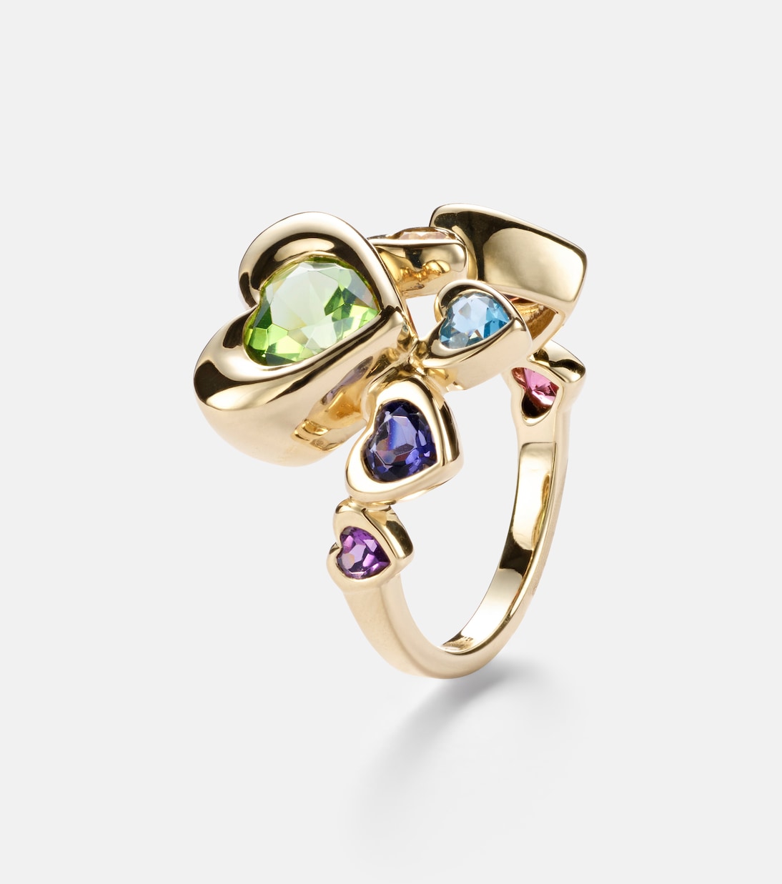 14kt gold ring with sapphires | Roxanne First