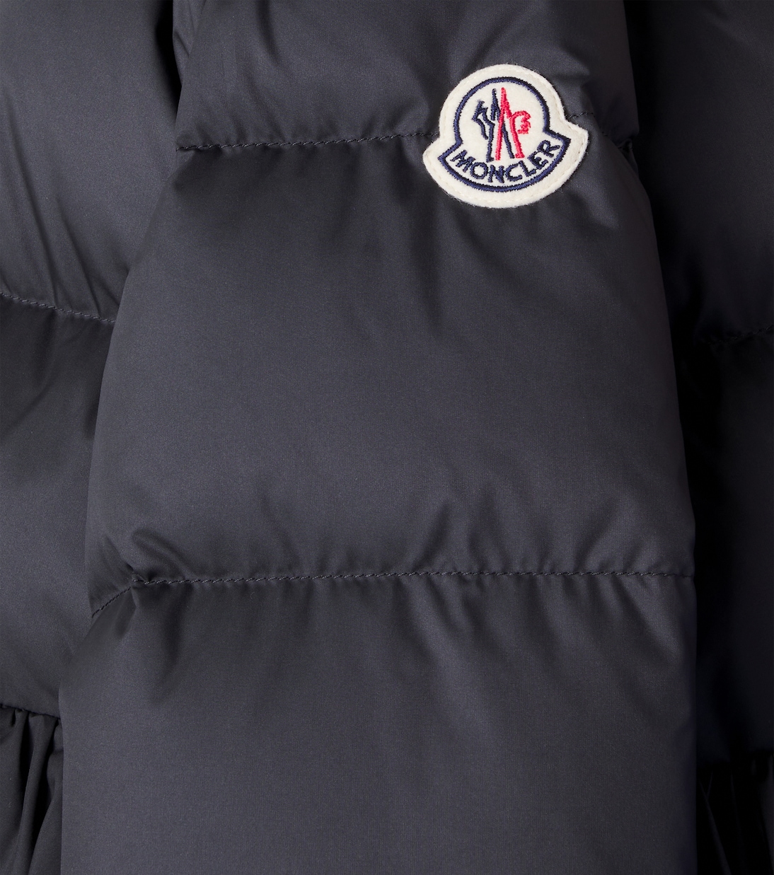 Ruffled down jacket | Moncler Enfant