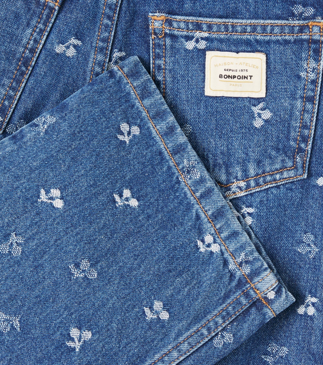 Jeans rectos Jasmina estampados | Bonpoint