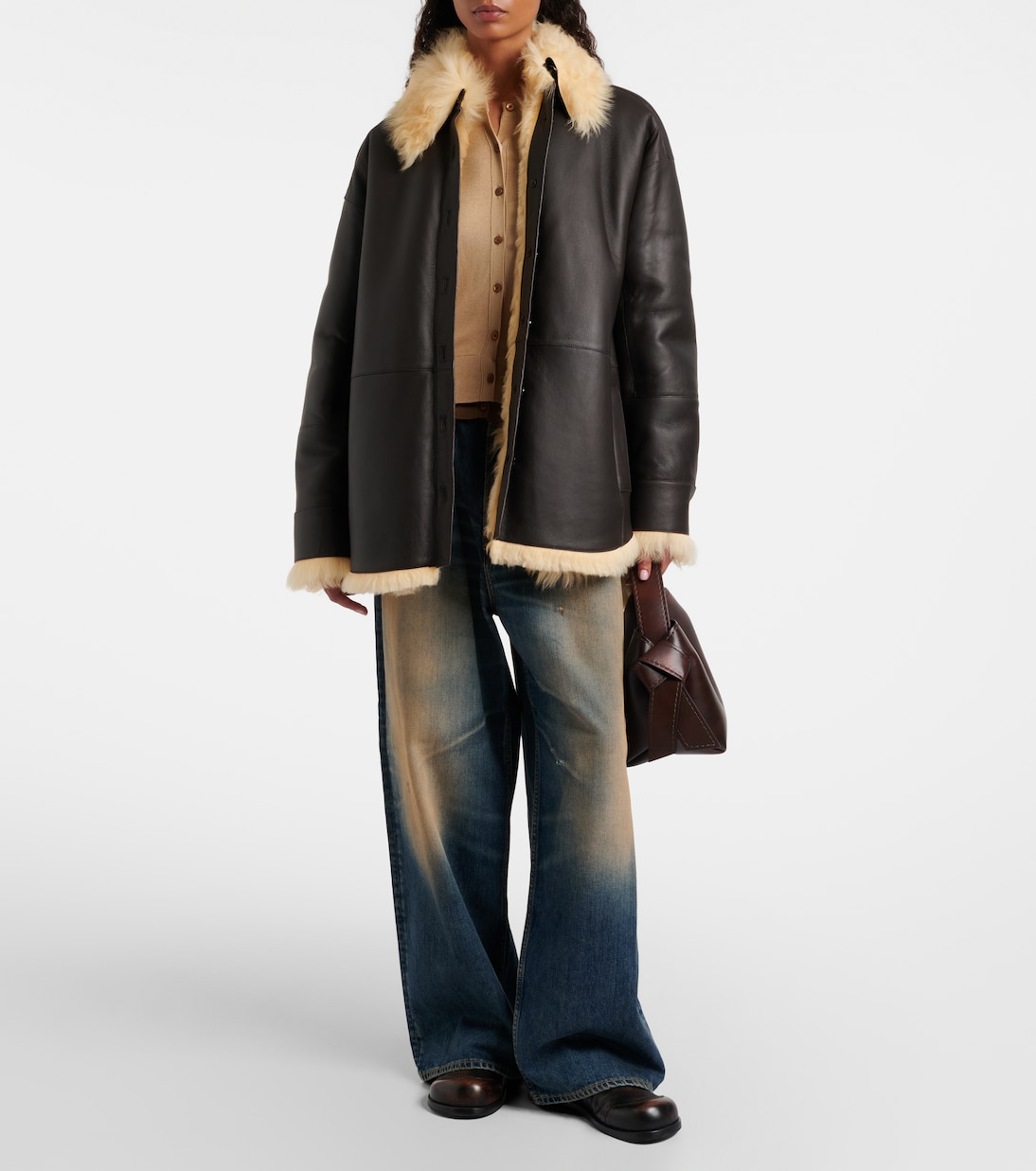 Jacke Lessora aus Leder | Acne Studios