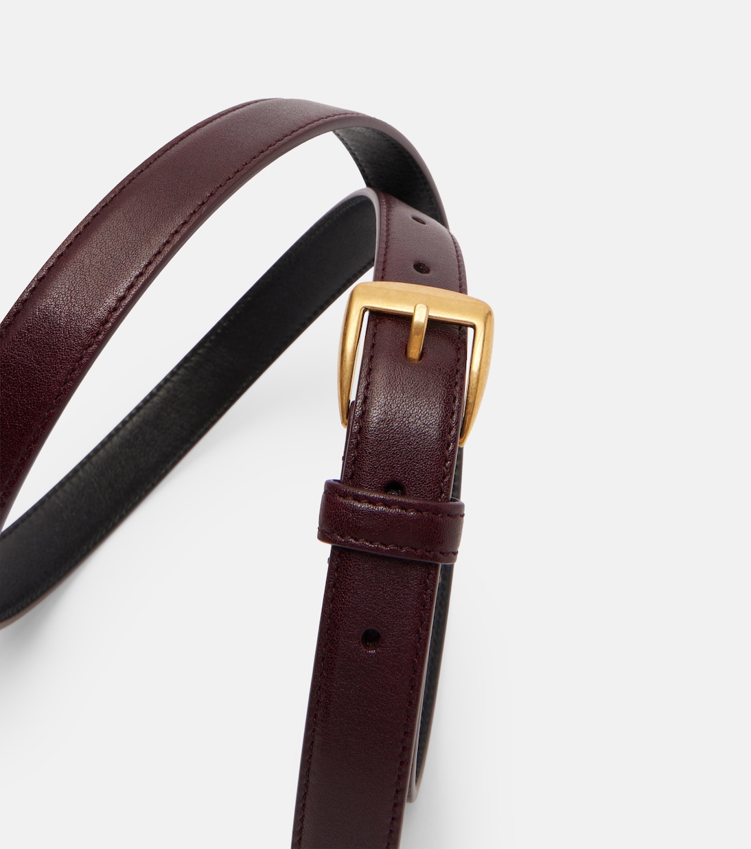 皮革腰带 | Saint Laurent