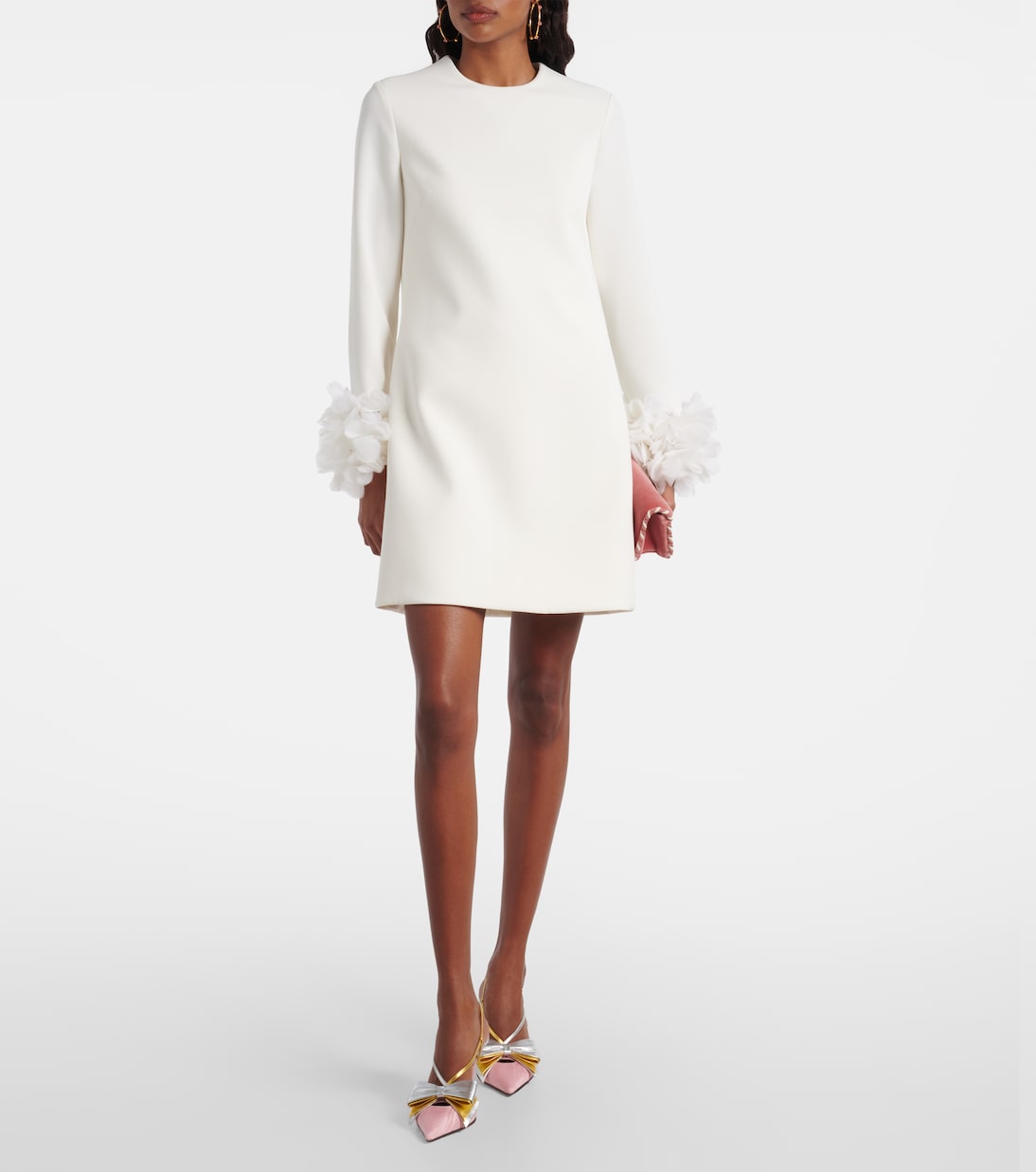Crêpe minidress  | Safiyaa