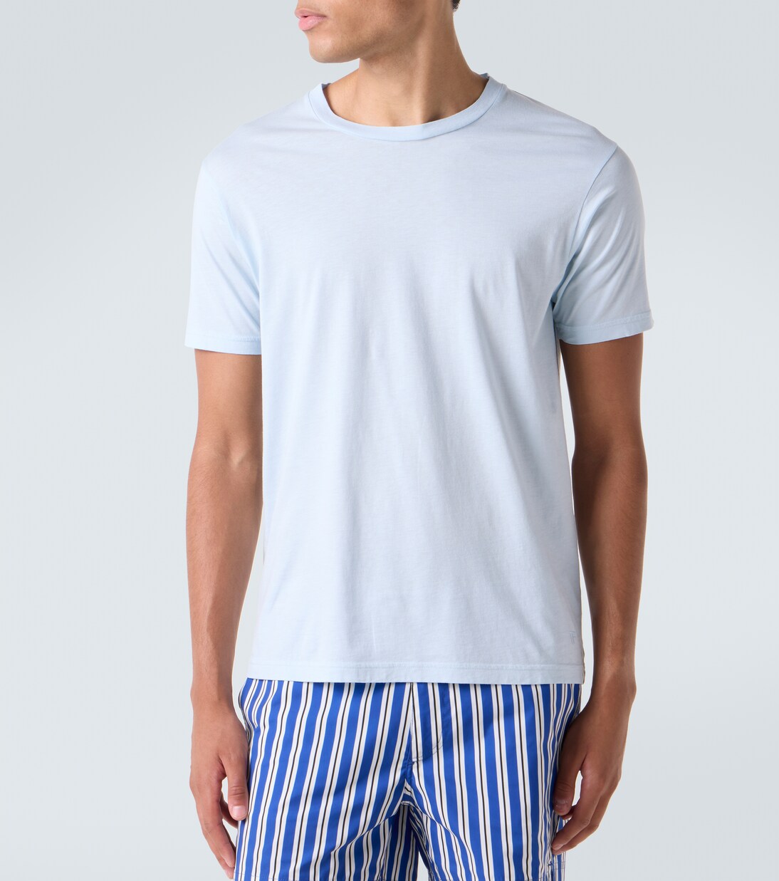 Camiseta de jersey de algodón y seda | Tom Ford