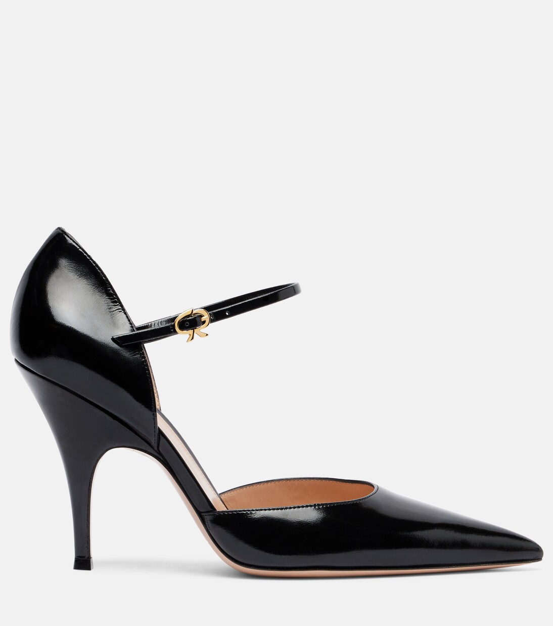 Escarpins Nuit 95 en cuir verni | Gianvito Rossi