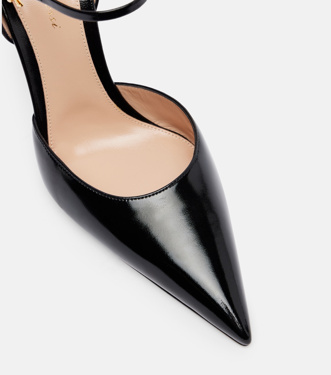 Escarpins Nuit 95 en cuir verni | Gianvito Rossi