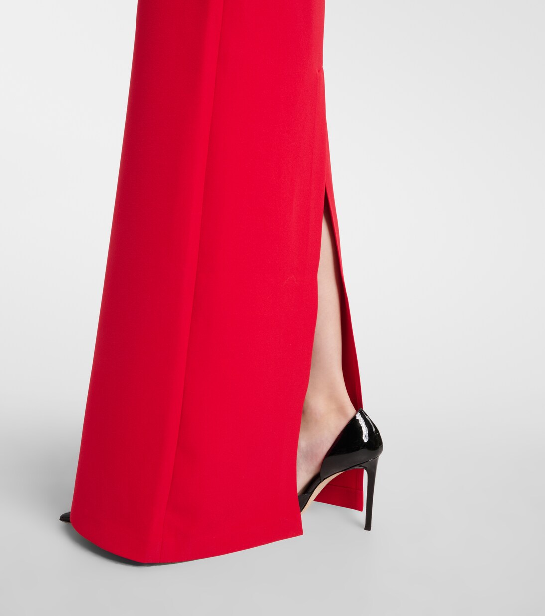 Off-Shoulder-Robe Ryan aus Crêpe | Safiyaa