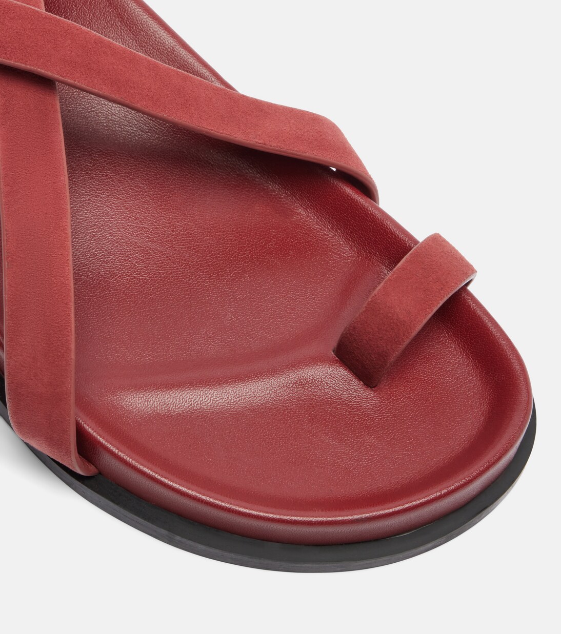 Sandalen Jalen Slim aus Veloursleder | A.Emery