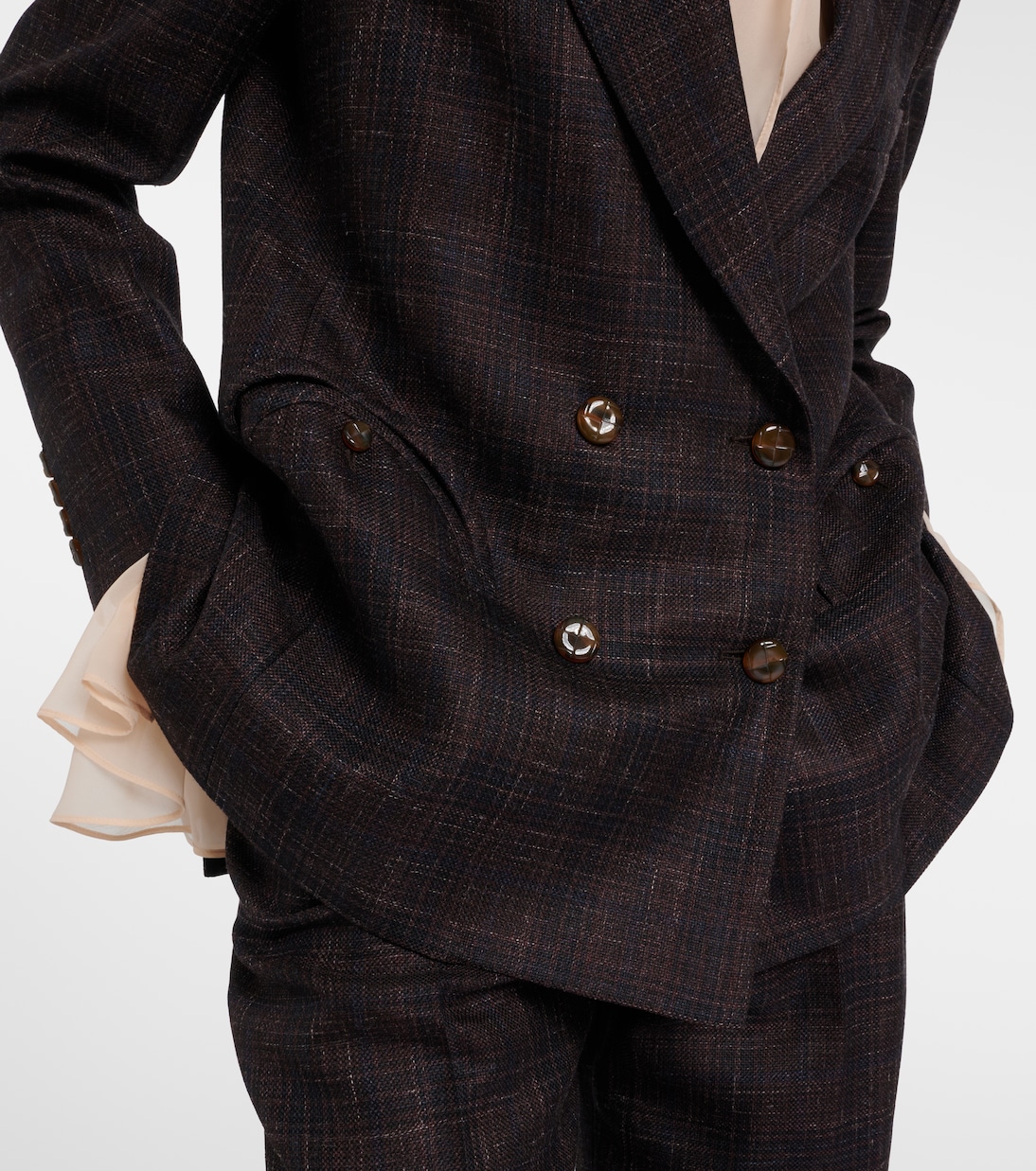 Everynight wool, silk, and linen blazer | Blazé Milano