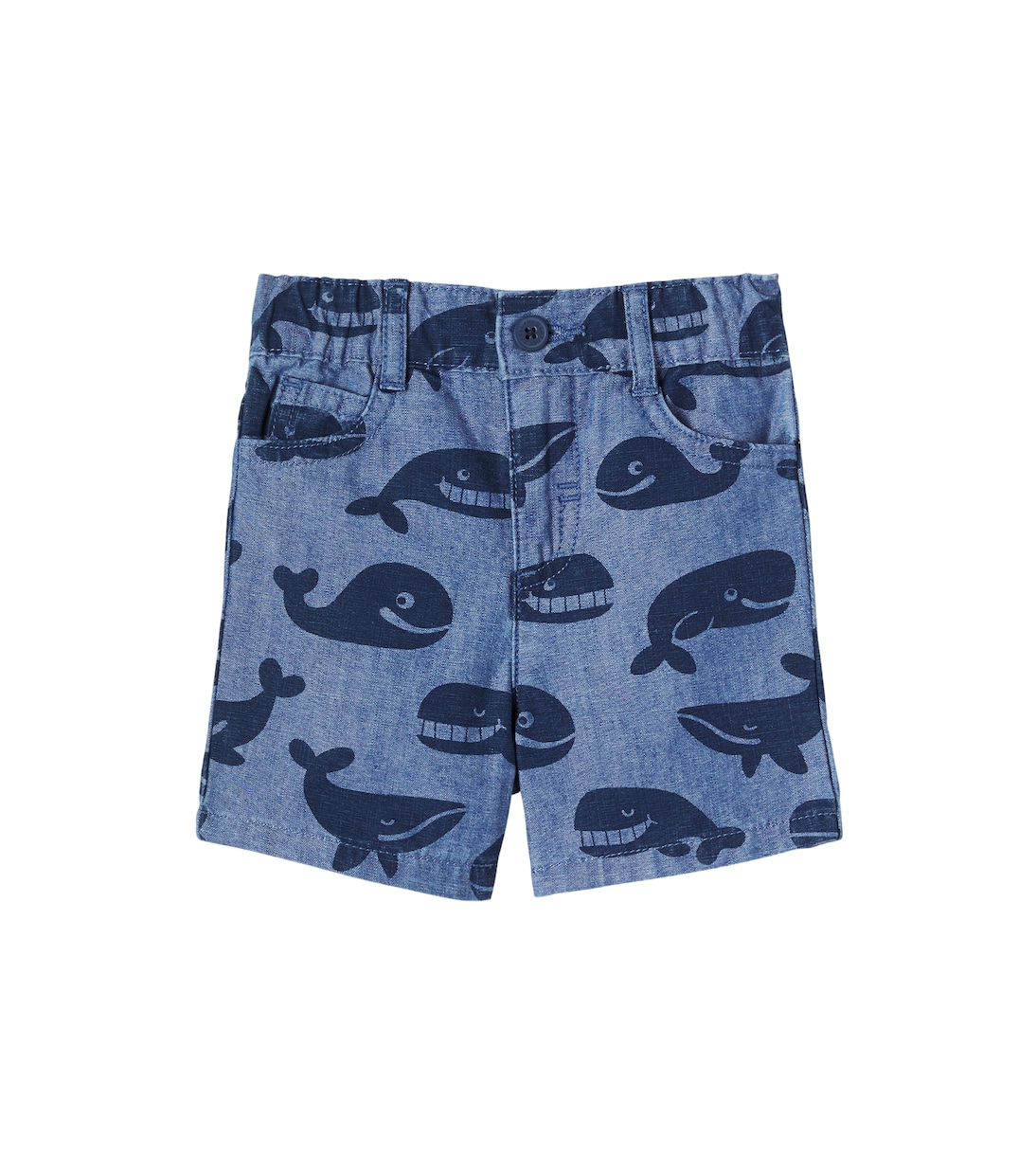 Baby printed denim shorts | Stella McCartney Kids