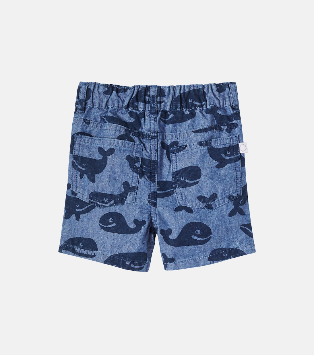 Baby printed denim shorts | Stella McCartney Kids