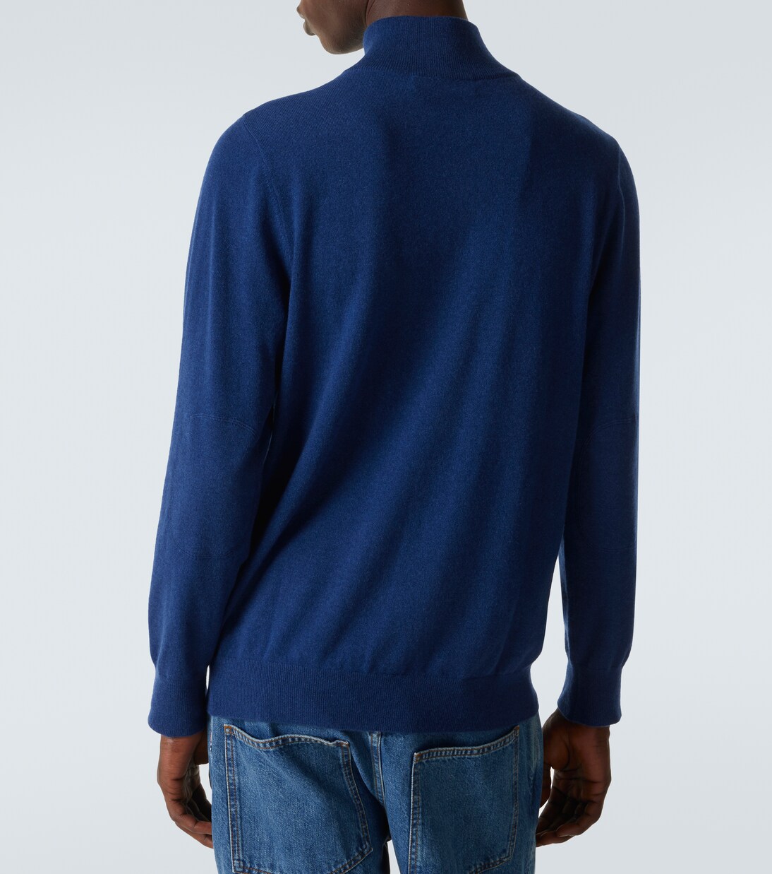 Mr Fenchurch cashmere half-zip sweater | Arch4