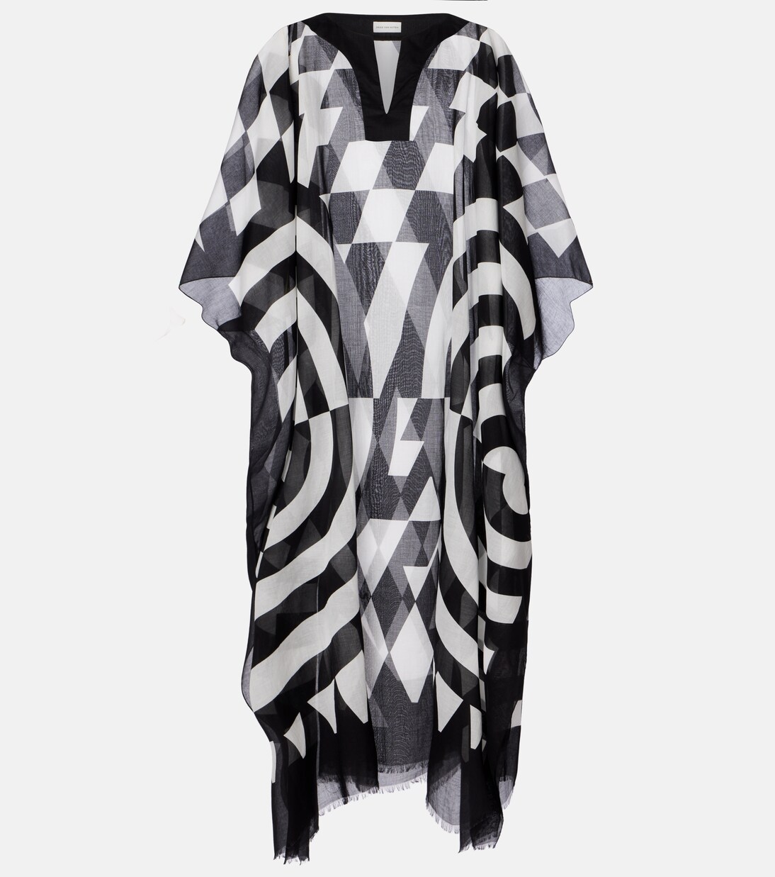 Bedruckter Kaftan aus Baumwolle | Dries Van Noten