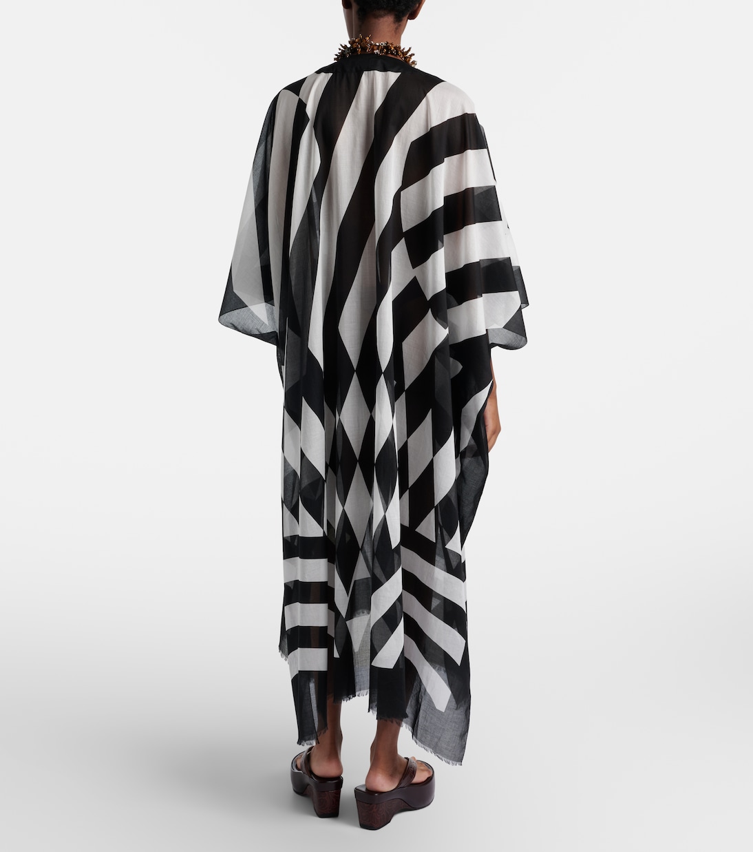 Bedruckter Kaftan aus Baumwolle | Dries Van Noten