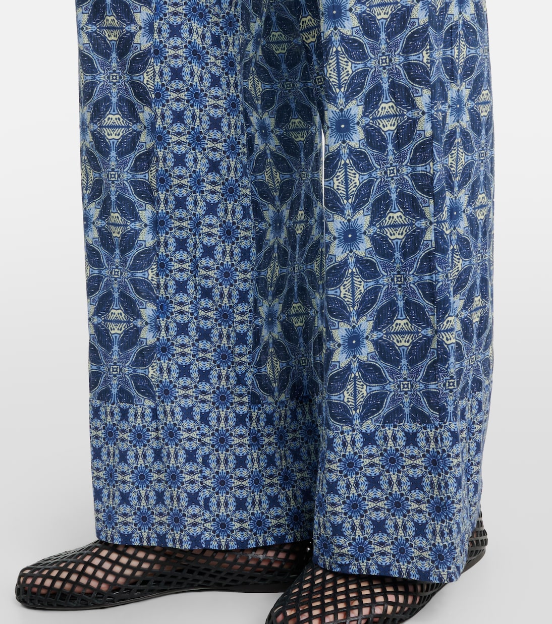 Pantalon ample Kendra imprimé en coton | Velvet