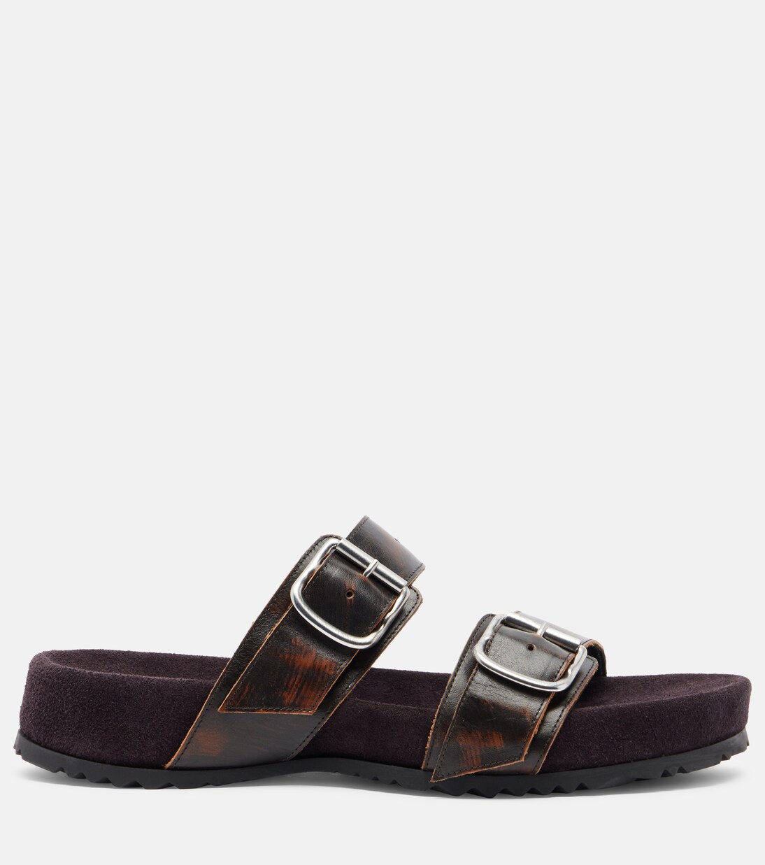 Sandalias de piel y ante | Dries Van Noten