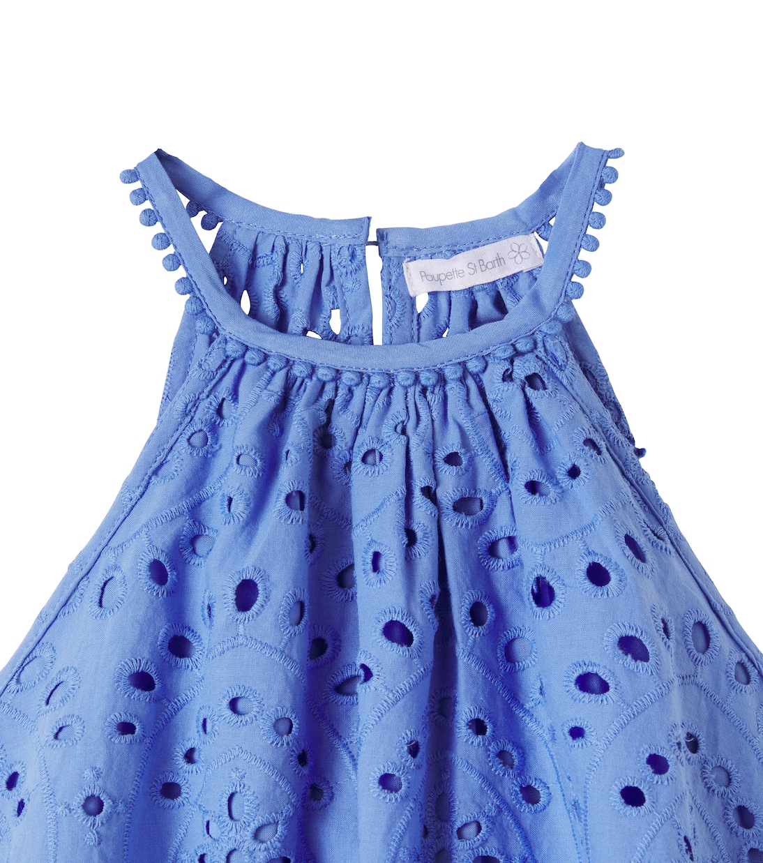 Cleo broderie anglaise cotton top | Poupette St Barth Kids