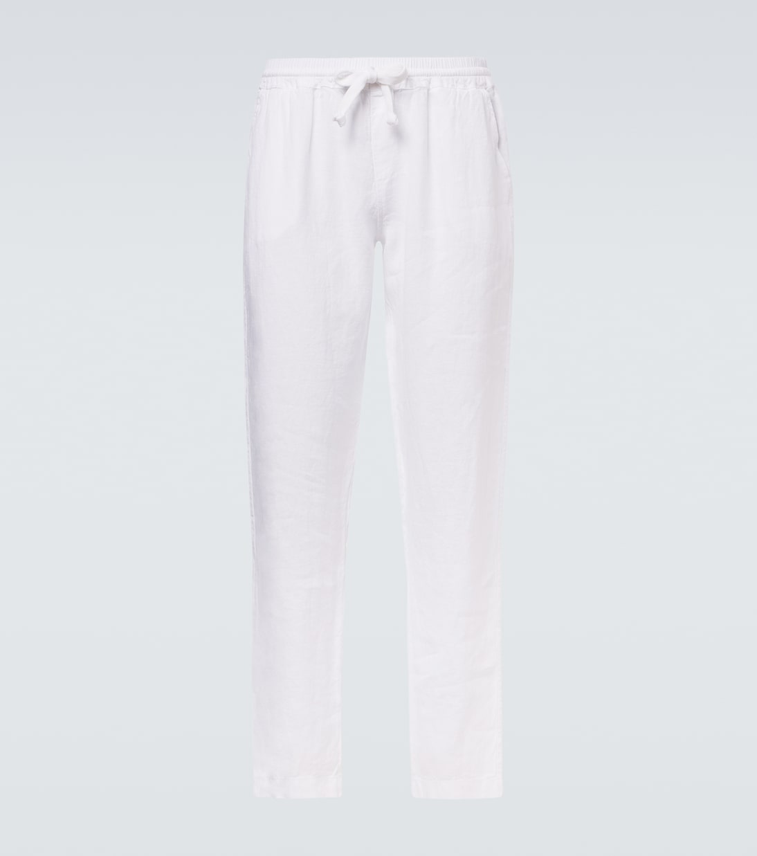 Bonifacio linen tapered pants | Fedeli