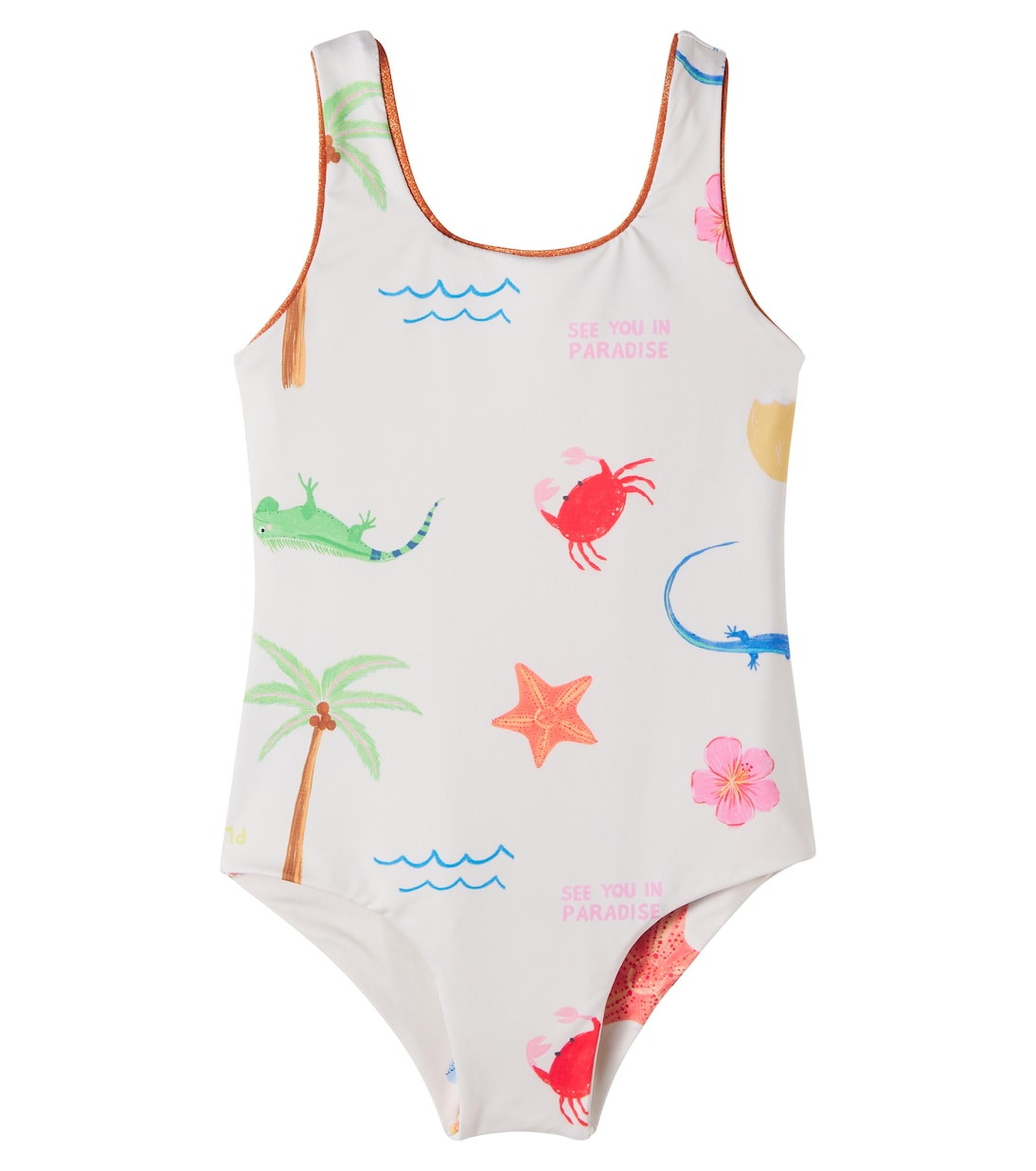 Bedruckter Badeanzug Sun & Moon | Pepita&Me