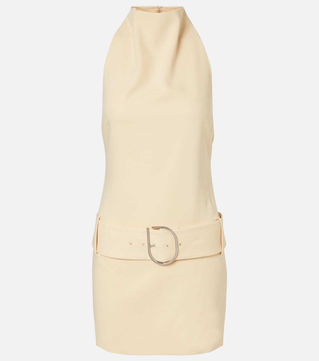 Sabina belted halterneck minidress | SIR