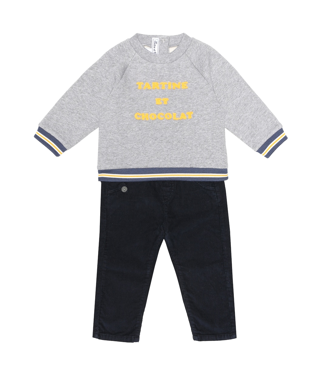 Bébé – Pantalon en velours de coton côtelé | Tartine et Chocolat