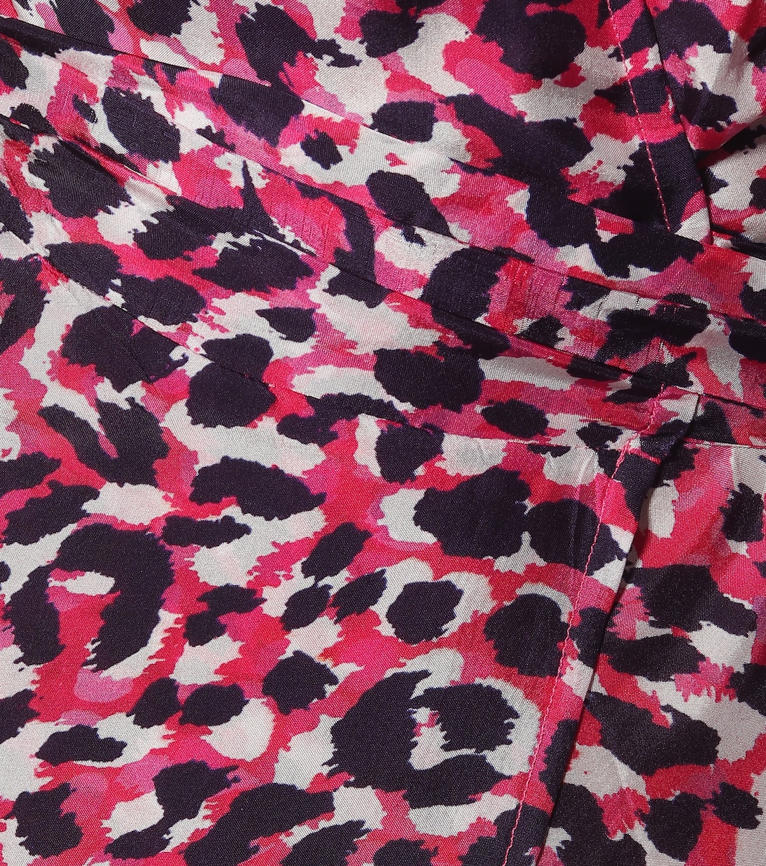 Leopard-print silk midi dress | Anna Kosturova