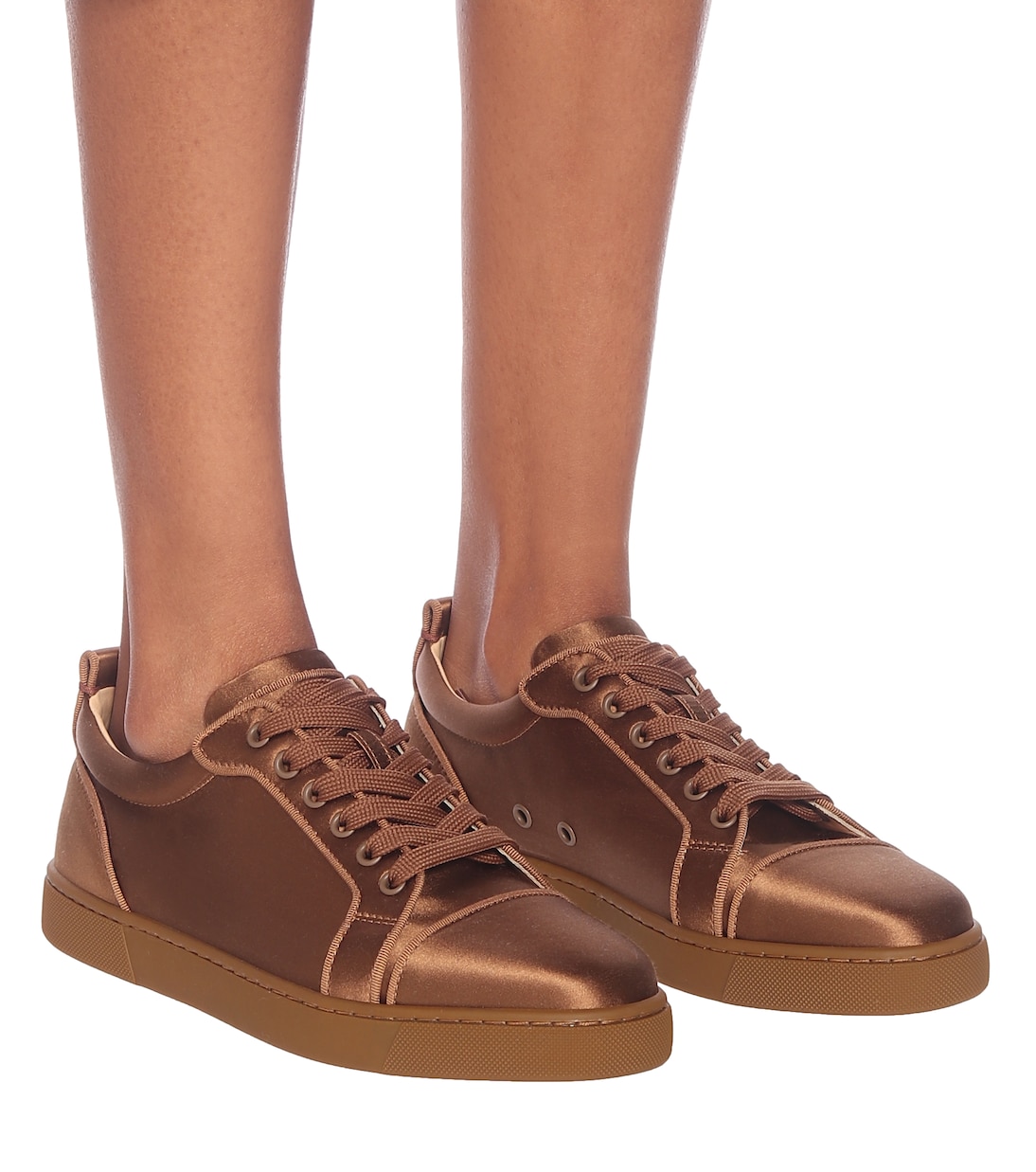 Sneakers Louis Junior in raso | Christian Louboutin
