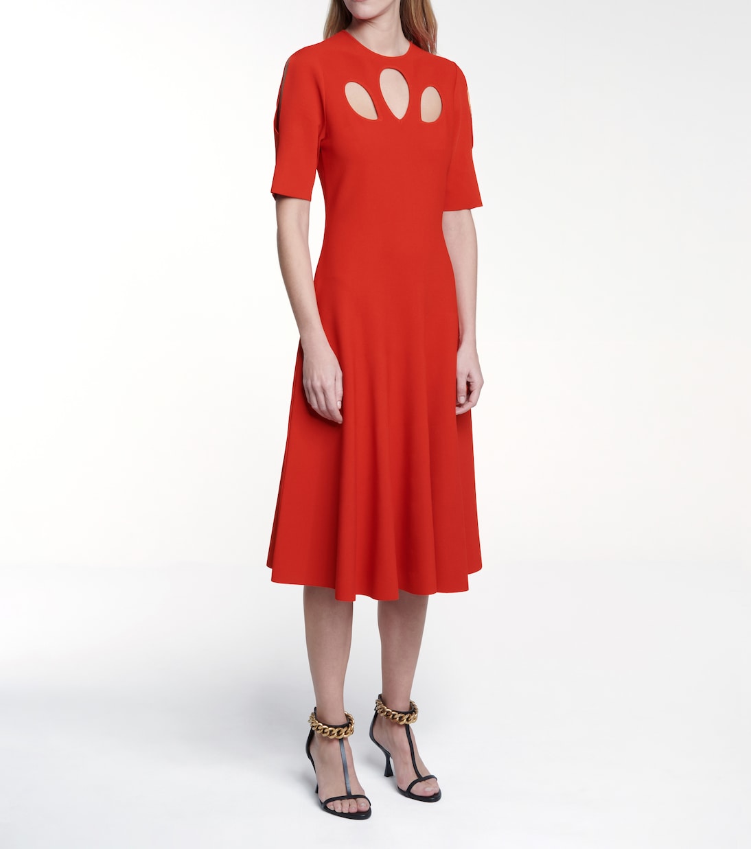 Cut-out midi dress | Stella McCartney