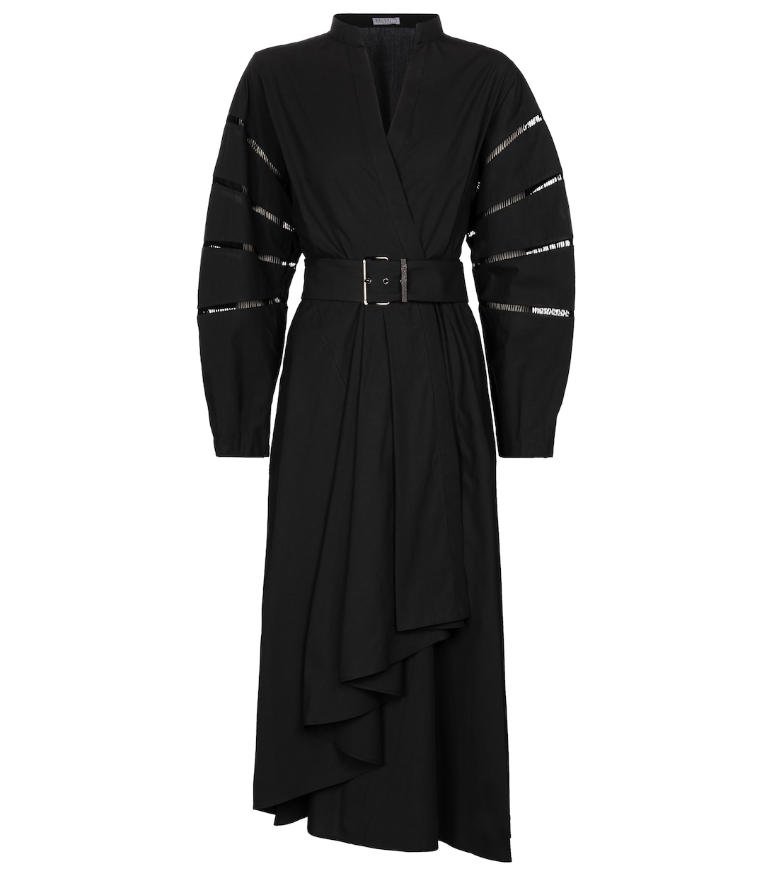 Hemdblusenkleid aus Baumwolle | Brunello Cucinelli