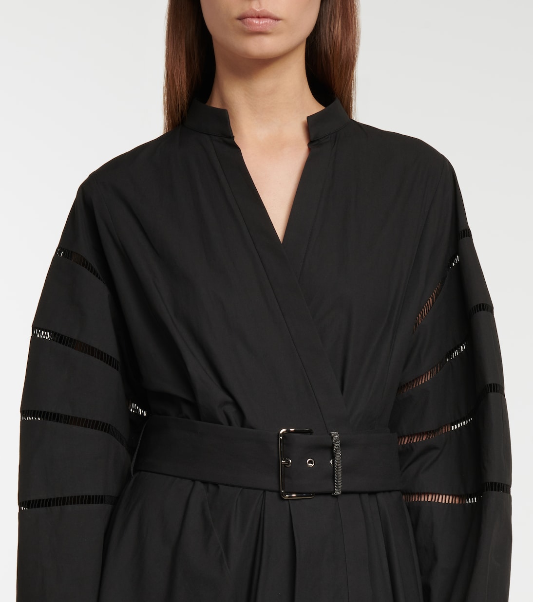 Hemdblusenkleid aus Baumwolle | Brunello Cucinelli