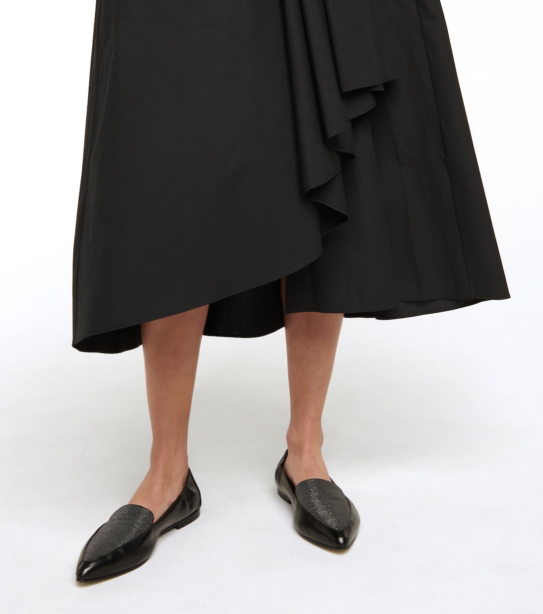 Hemdblusenkleid aus Baumwolle | Brunello Cucinelli