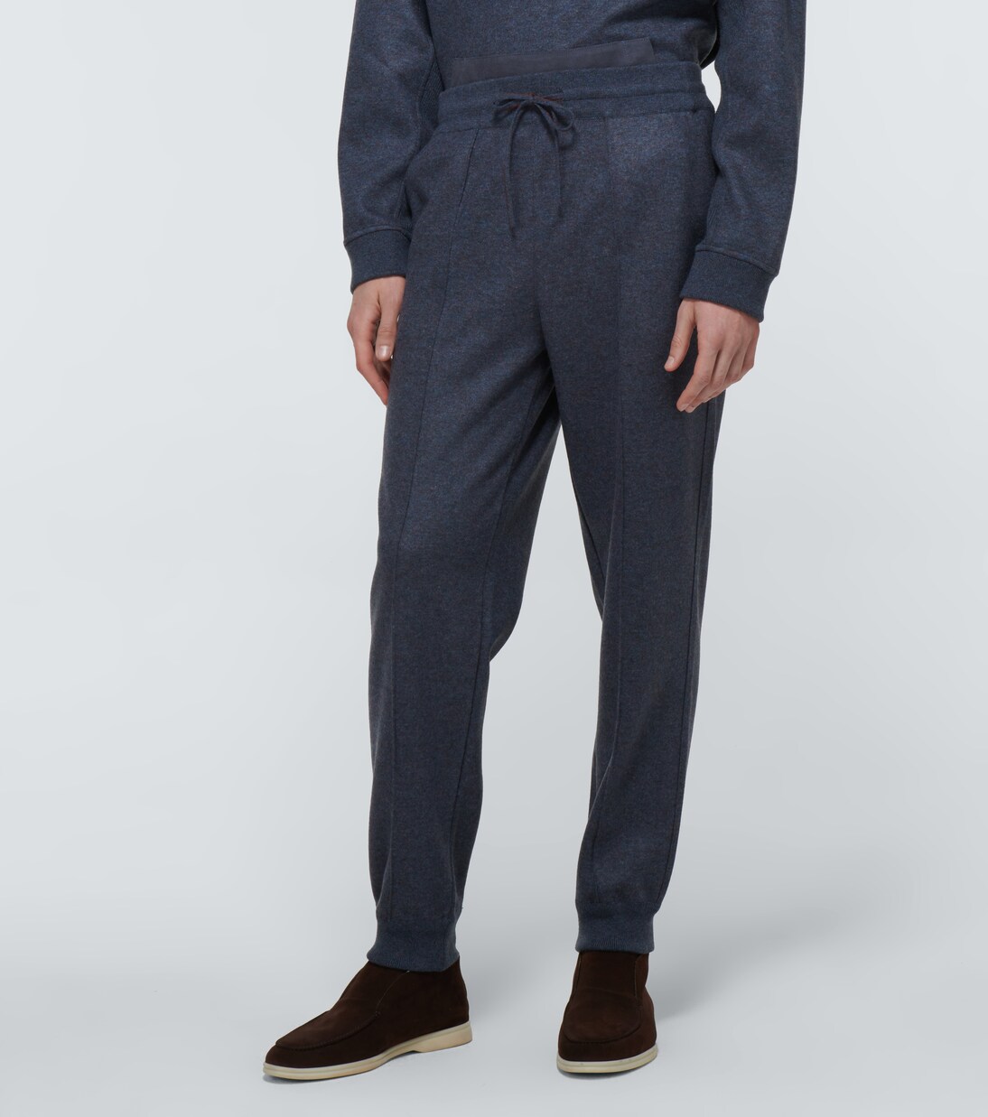 Cashmere-blend drawstring pants | Loro Piana