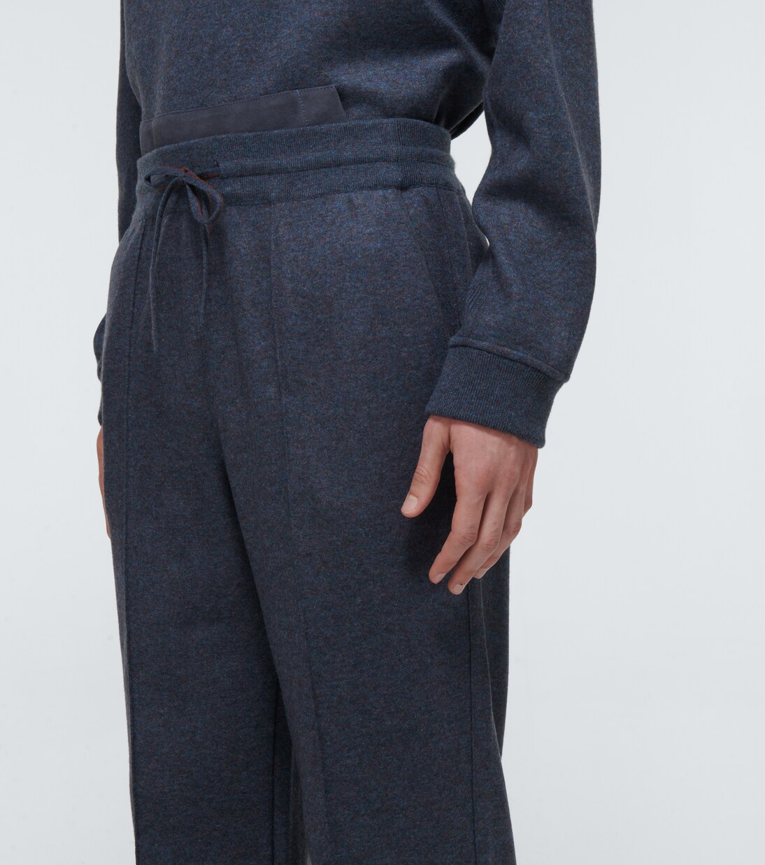 Cashmere-blend drawstring pants | Loro Piana