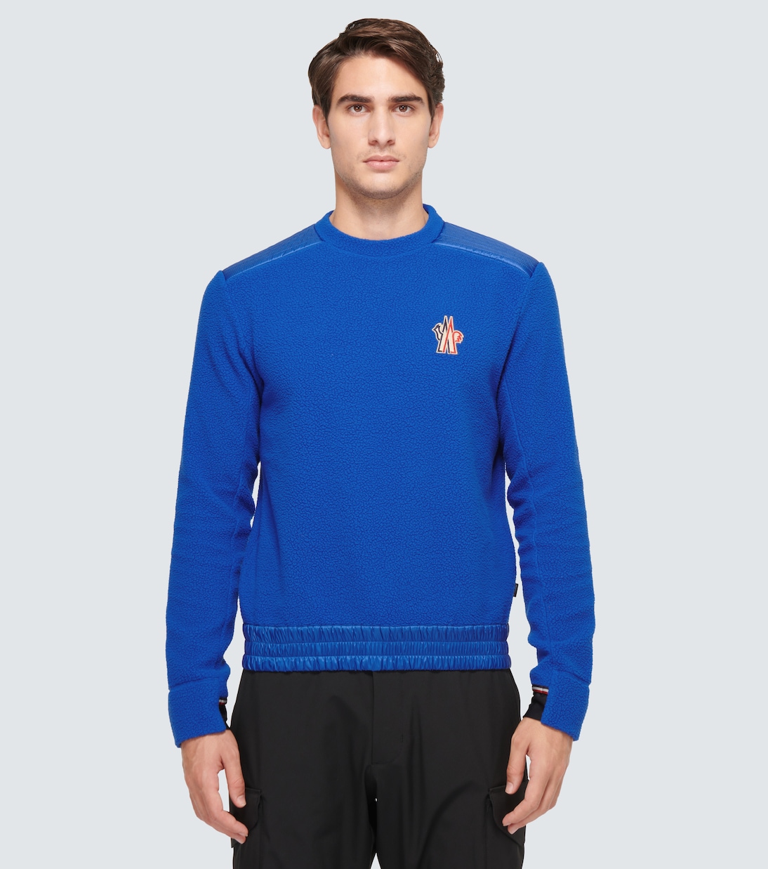 Felpa in pile con logo | Moncler Grenoble