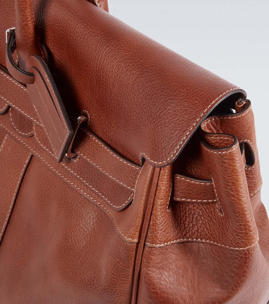 Borsa da viaggio in pelle | Brunello Cucinelli