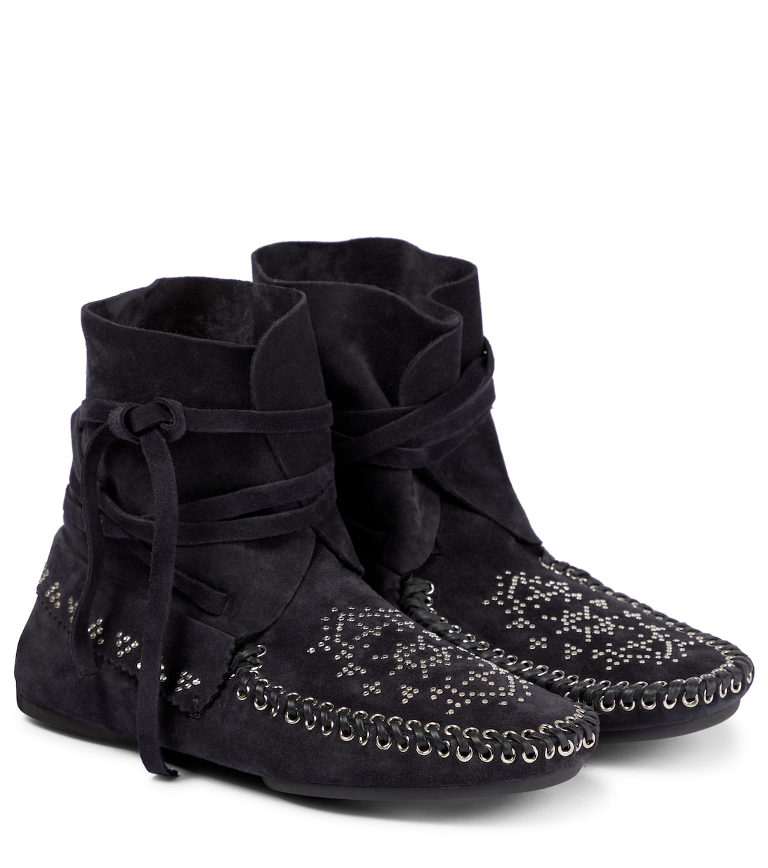 Schnürstiefel Elmore aus Veloursleder | Isabel Marant