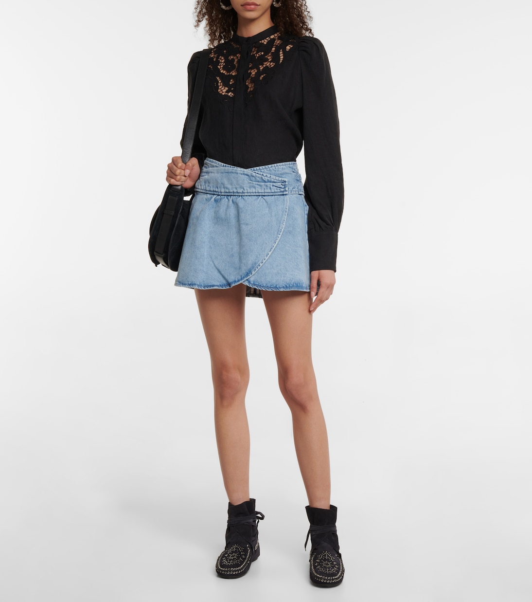 Schnürstiefel Elmore aus Veloursleder | Isabel Marant