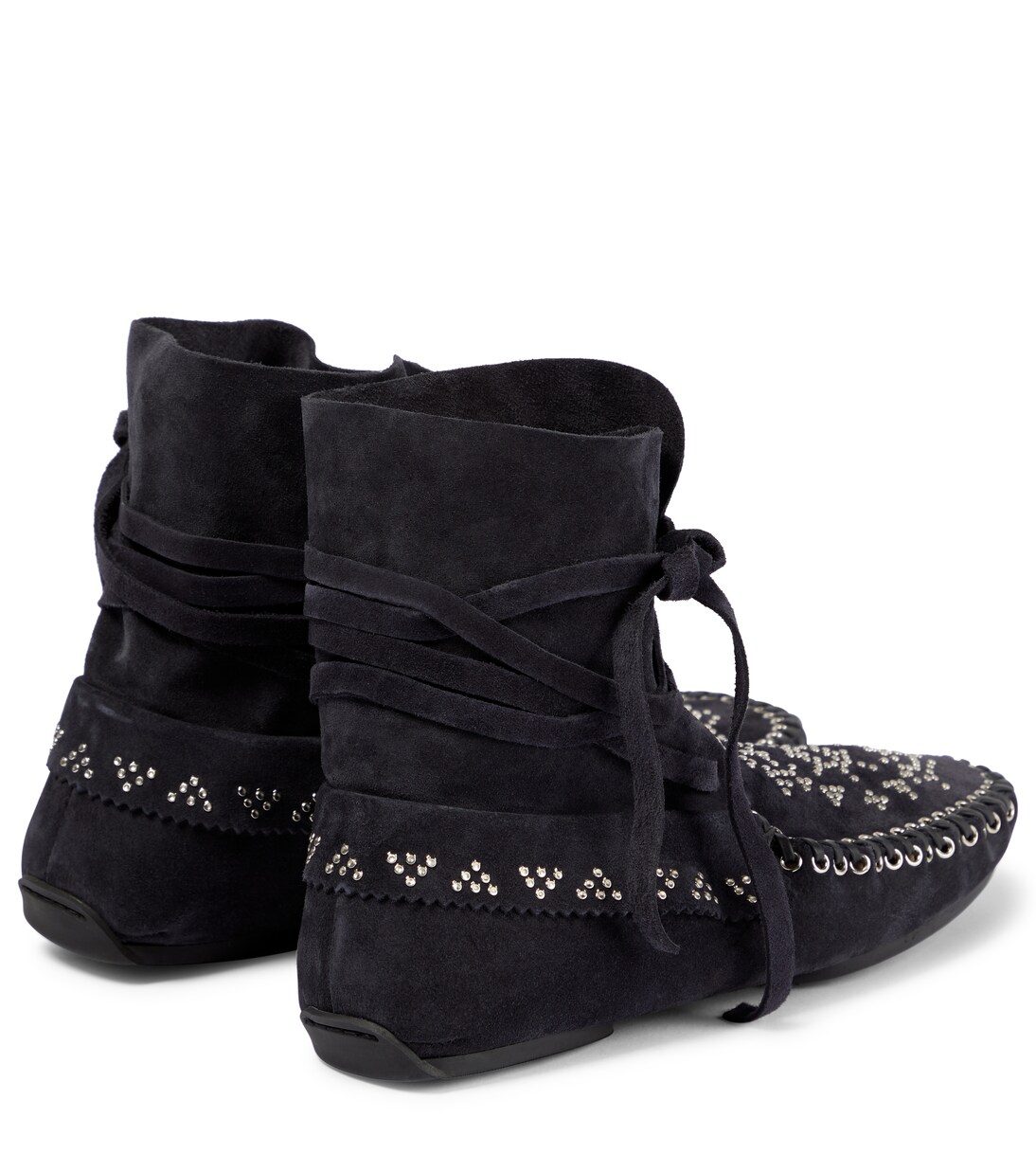 Schnürstiefel Elmore aus Veloursleder | Isabel Marant