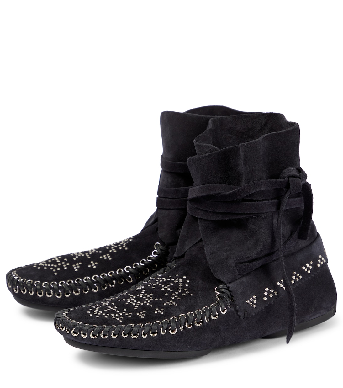 Schnürstiefel Elmore aus Veloursleder | Isabel Marant
