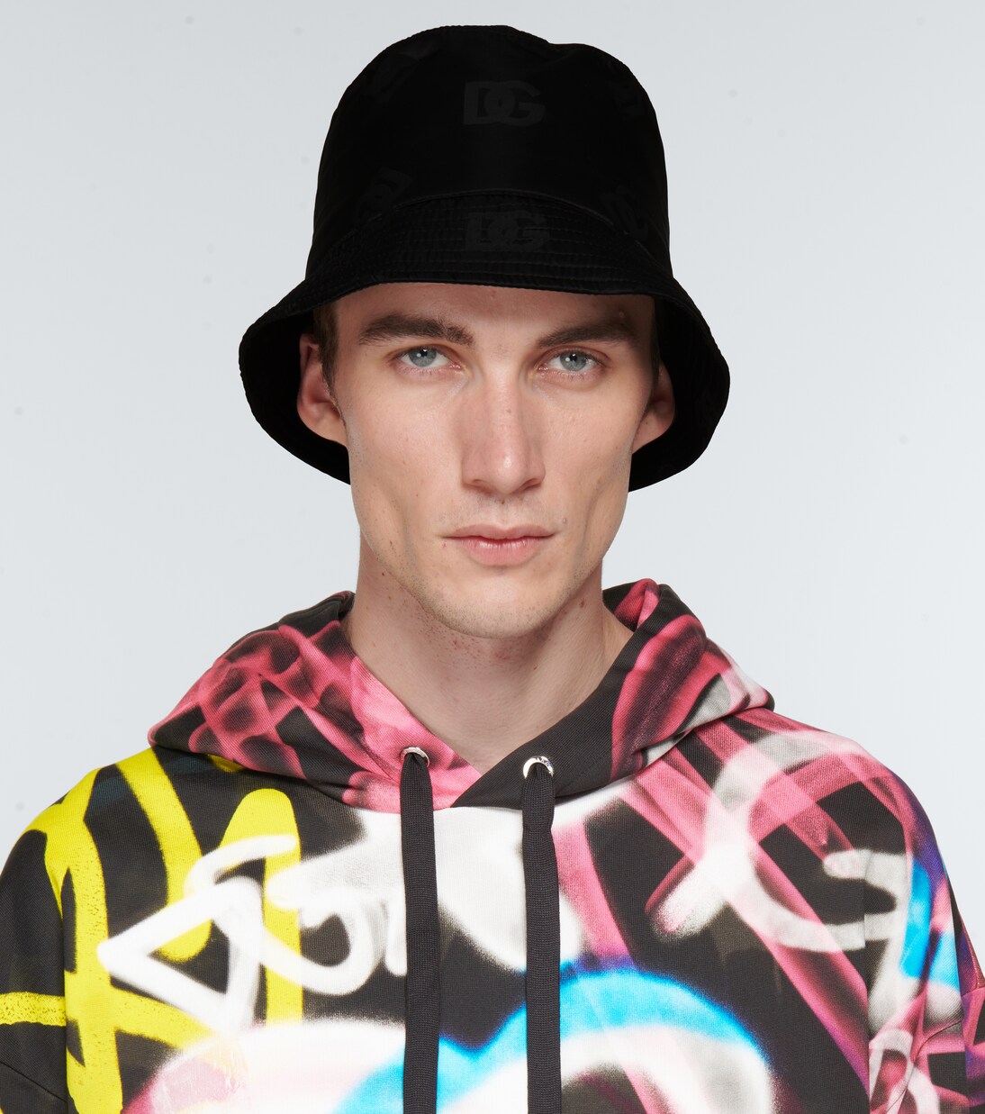 Cappello da pescatore DG in jacquard | Dolce&Gabbana