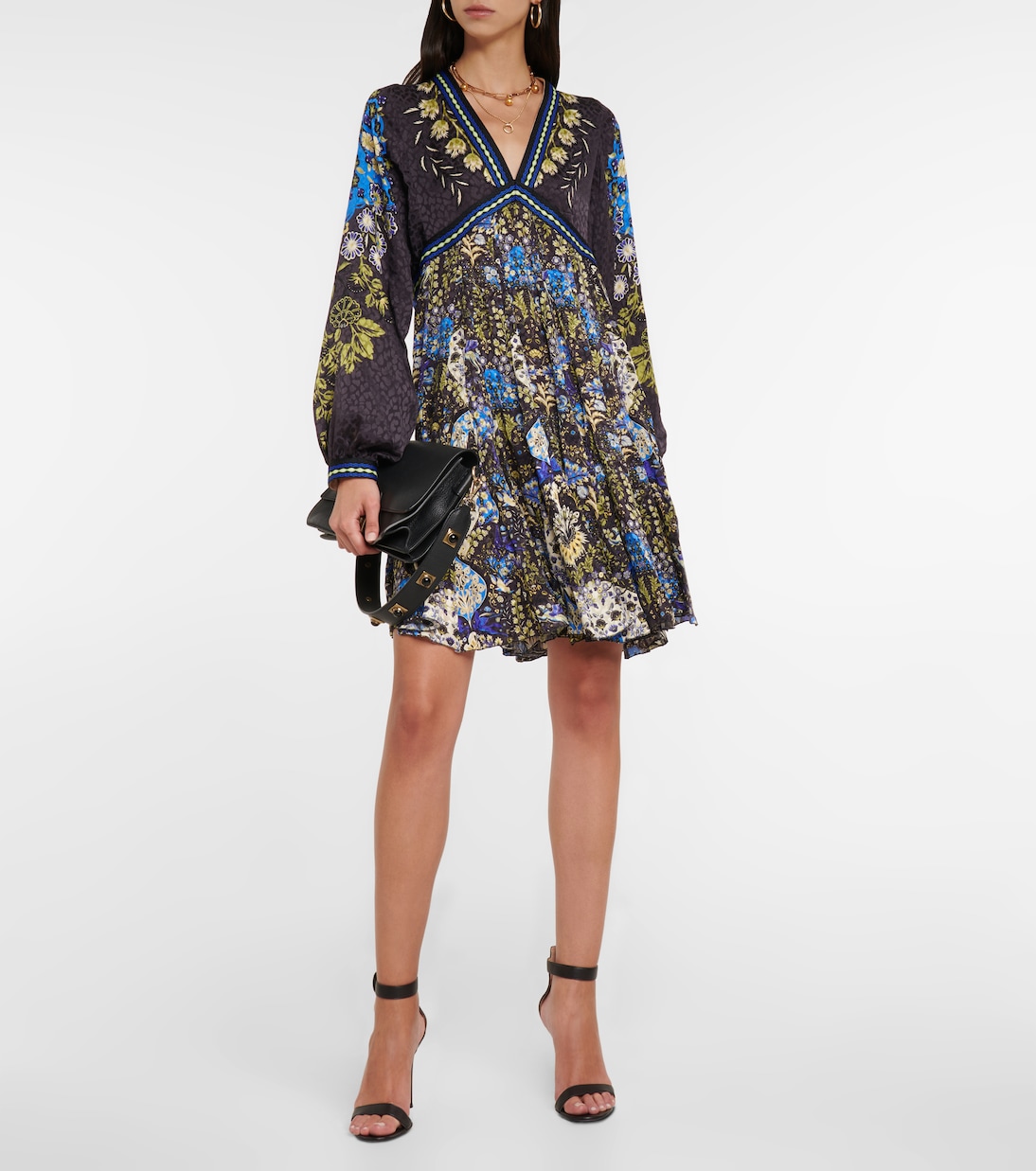 Bedrucktes Minikleid aus Seide | Etro